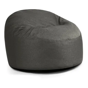 Fotoliu puf pentru copii gri inchis Om 85 - SLOWDOWN imagine
