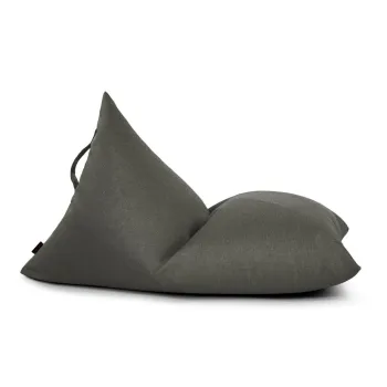 Fotoliu puf pentru copii gri inchis Razzy - SLOWDOWN imagine