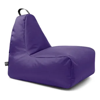 Fotoliu puf pentru copii mov Chill M - So Soft? imagine