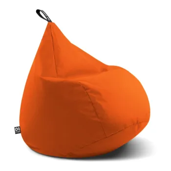 Fotoliu puf pentru copii portocaliu Drop M - So Soft? imagine