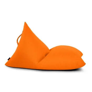 Fotoliu puf pentru copii portocaliu Razzy - SLOWDOWN imagine