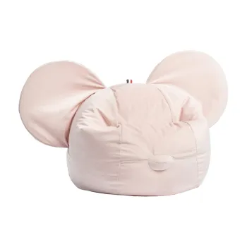 Fotoliu puf pentru copii roz deschis Ears - The Brooklyn Kids imagine