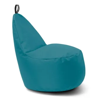 Fotoliu puf pentru copii turcoaz Lull M - So Soft? imagine