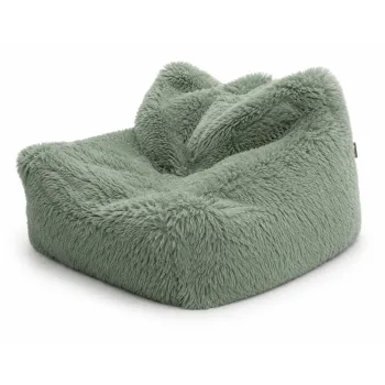 Fotoliu puf pentru copii verde salvie Mammoth - Meowbaby imagine