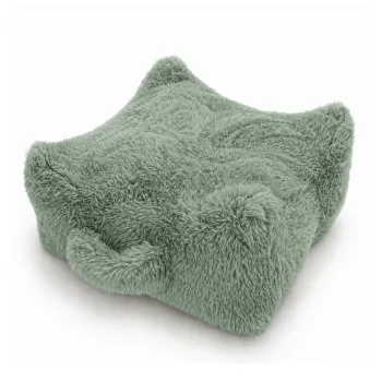 Fotoliu puf pentru copii verde salvie Mammoth - Meowbaby imagine