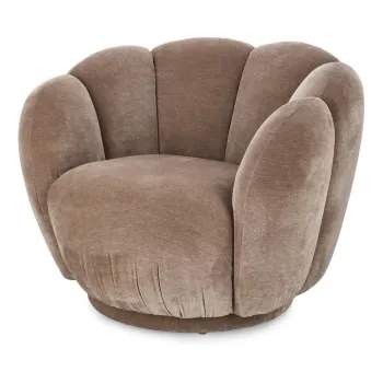 Fotoliu taupe Tulip - Bizzotto imagine
