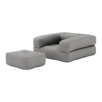 Fotoliu variabil Karup Design Cube Grey imagine