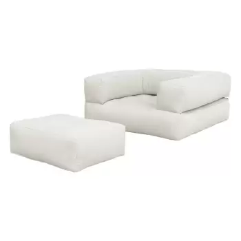 Fotoliu variabil Karup Design Cube Natural, bej imagine