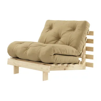 Fotoliu variabil Karup Design Roots Raw/Wheat Beige imagine