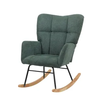 Fotoliu verde balansoar Elza - Storaa imagine