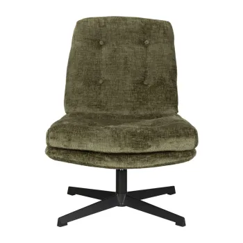 Fotoliu verde pivotant Kai - White Label imagine