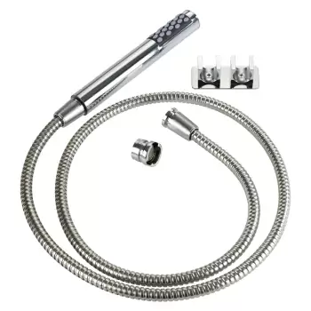 Furtun dus pentru chiuveta cu suport dublu de perete Wenko imagine