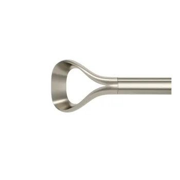 Galerie de perdea 107 - 305 cm extensibila din otel inoxidabil Loop - Umbra imagine