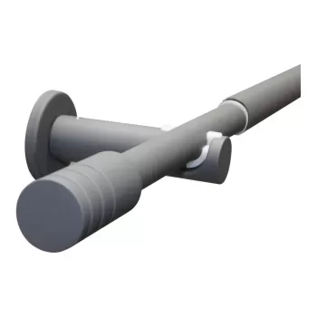 Galerie de perdea 190 - 340 cm din metal Elba - Gardinia imagine