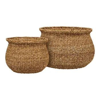 Ghivece 2 buc. din iarba-de-mare o 46 cm Eden - House Nordic imagine