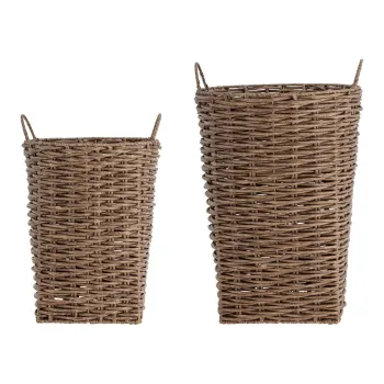 Ghivece decorative 2 buc. din ratan artificial A, 35 cm Cestina aEURBloomingville imagine