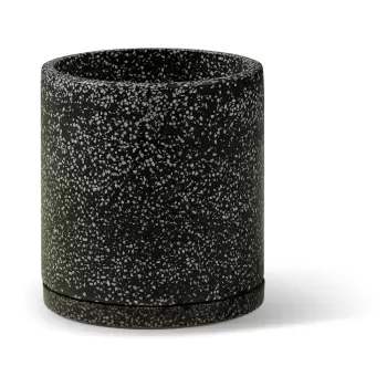 Ghiveci Bonami Selection Terrazzo, o 34 cm, negru imagine