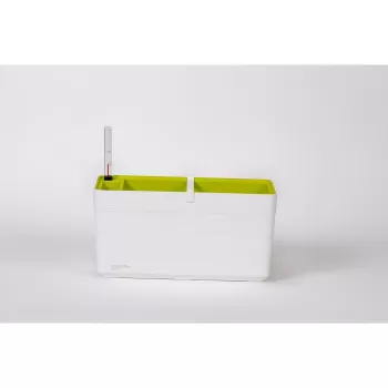 Ghiveci cu sistem auto-udare alb, lungime 40 cm Berberis - Plastia imagine