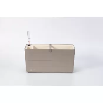 Ghiveci cu sistem auto-udare gri-bej, lungime 40 cm Berberis - Plastia imagine