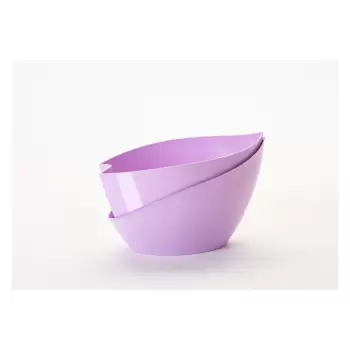 Ghiveci cu sistem de auto-irigare Plastia Doppio, roz-pastel imagine