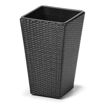 Ghiveci de gradina Bonami Essentials Rose, negru imagine