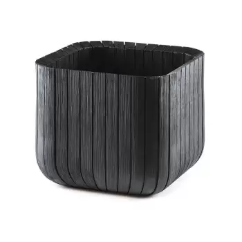 Ghiveci de gradina Keter, 40 x 40 cm, gri inchis imagine