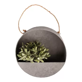 Ghiveci de perete Esschert Design, o 35 cm, gri imagine