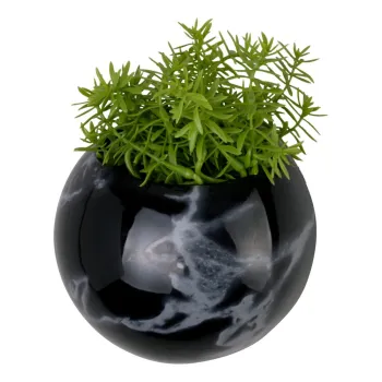 Ghiveci decorativ din ceramica de agatat / de perete o 14,5 cm Globe - PT LIVING imagine