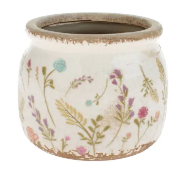 Ghiveci decorativ din ceramica o 12 cm - Dakls imagine