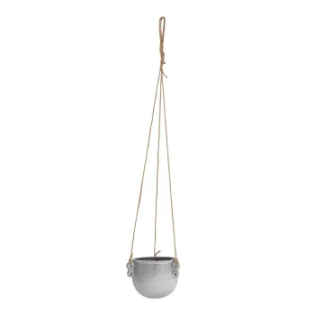 Ghiveci decorativ din gresie de agatat / de perete o 11 cm Nilou - Bloomingville imagine