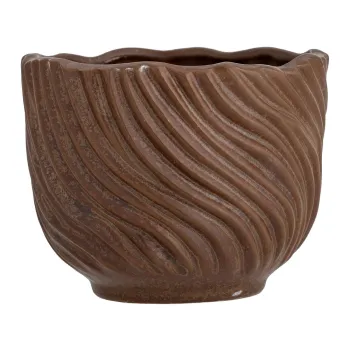 Ghiveci decorativ din gresie handmade o 14 cm Sella - Bloomingville imagine