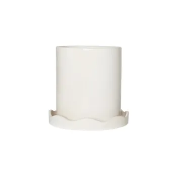 Ghiveci decorativ din gresie handmade o 16,5 cm Nami - OYOY Living Design imagine