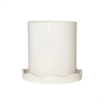 Ghiveci decorativ din gresie handmade o 21,5 cm Nami - OYOY Living Design imagine