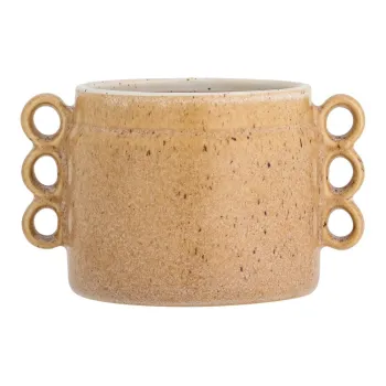 Ghiveci decorativ din gresie pictatAmanual A, 15 cm Souri aEURBloomingville imagine