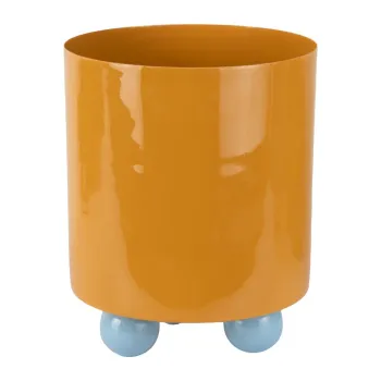 Ghiveci decorativ din metal o 20 cm Double Funky - PT LIVING imagine