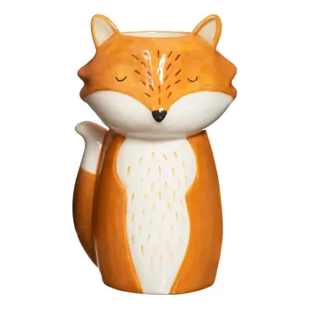 Ghiveci din piatra pictat manual o 10 cm Finley Fox - Sass & Belle imagine