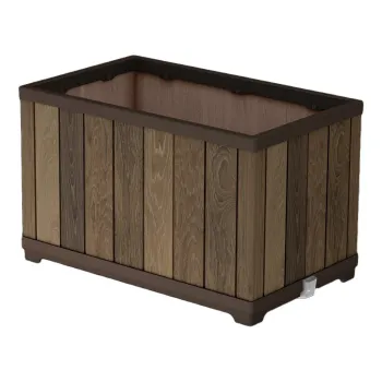 Ghiveci din plastic cu sistem de auto-irigare Deco Rectangle - Keter imagine