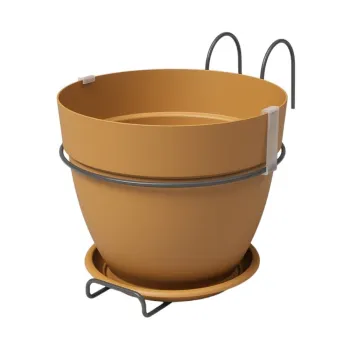 Ghiveci din plastic reciclat de agatat / de perete o 20 cm Capri - Artevasi imagine