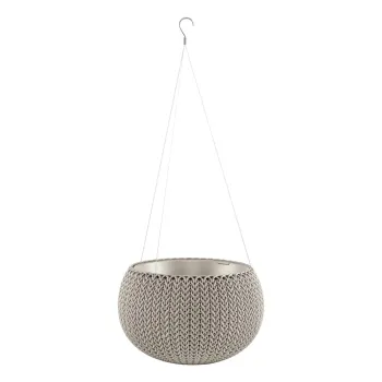 Ghiveci din plastic suspendat si de perete o 36 cm Cozy - Keter imagine
