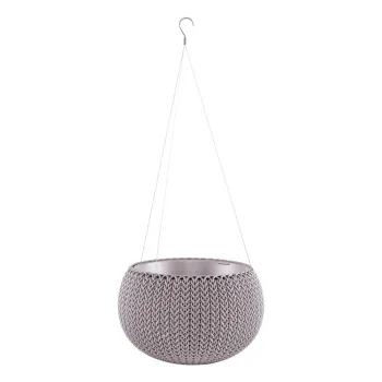Ghiveci din plastic suspendat si de perete o 36 cm Cozy - Keter imagine