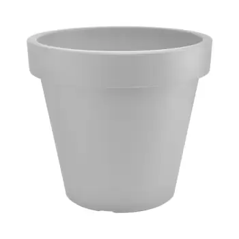 Ghiveci Gardenico Metro Twist, o 29,5 cm, alb imagine