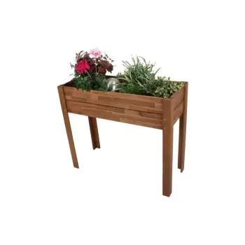 Ghiveci inalt de gradina din lemn Garden Pleasure Fleece imagine