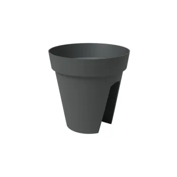 Ghiveci pentru balustrada din plastic reciclat de agatat / de perete o 30 cm Capri - Artevasi imagine