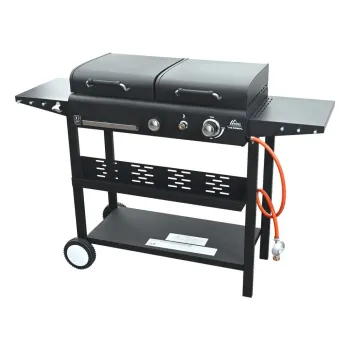 Gratar pe gaz/pe carbuni Domino 2in1 - Cattara imagine