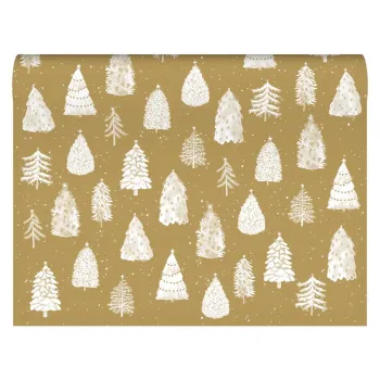 Hartii de impachetat 5 buc. 69,5x48,5 cm cu model de Craciun Wild Winter Forest - Roger la Borde imagine