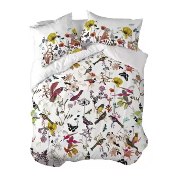 Husa din bumbac pentru pilota Happy Friday Basic Birds of Paradise, 140 x 200 cm imagine