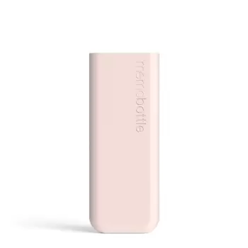 Husa din silicon pentru sticla SLIM Memobottle Sleeve, roz imagine
