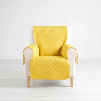 Husa galbena protectoare pentru fotoliu 165 cm Lounge - douceur d'interieur imagine