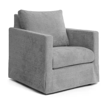 Husa gri deschis 84 cm Paphos - Ropez imagine