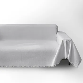 Husa gri deschis pentru fotoliu 70 cm Talo - Filumi imagine